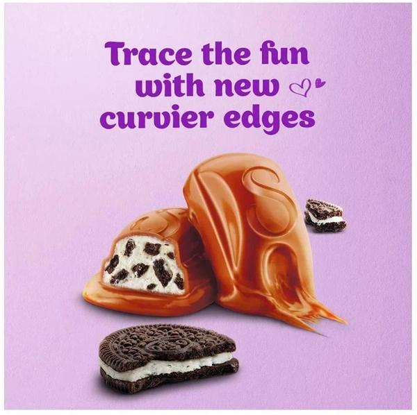 Cadbury Dairy Milk Silk Oreo Chocolate Bar 130 g