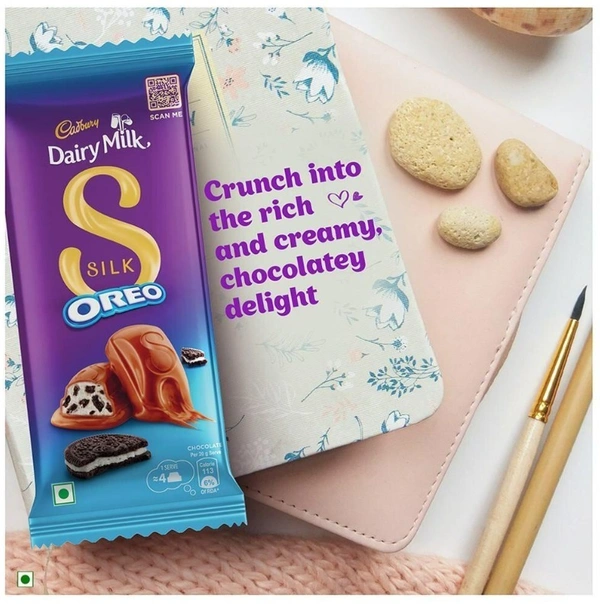 Cadbury Dairy Milk Silk Oreo Chocolate Bar 130 g