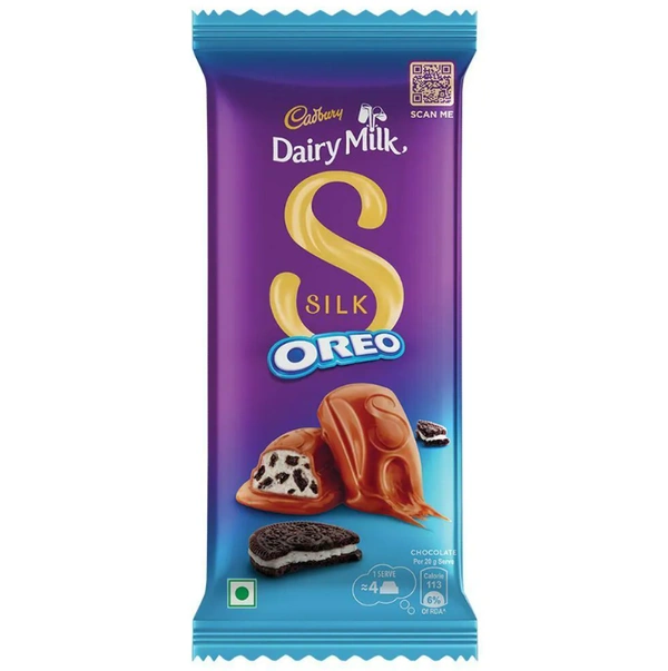 Cadbury Dairy Milk Silk Oreo Chocolate Bar 130 g