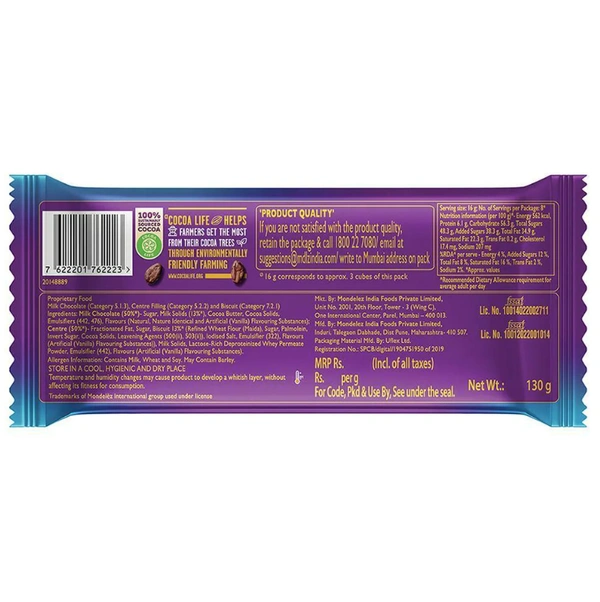 Cadbury Dairy Milk Silk Oreo Chocolate Bar 130 g