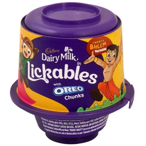 Cadbury Dairy Milk Lickables Chocolate with Oreo Chunks 20 g