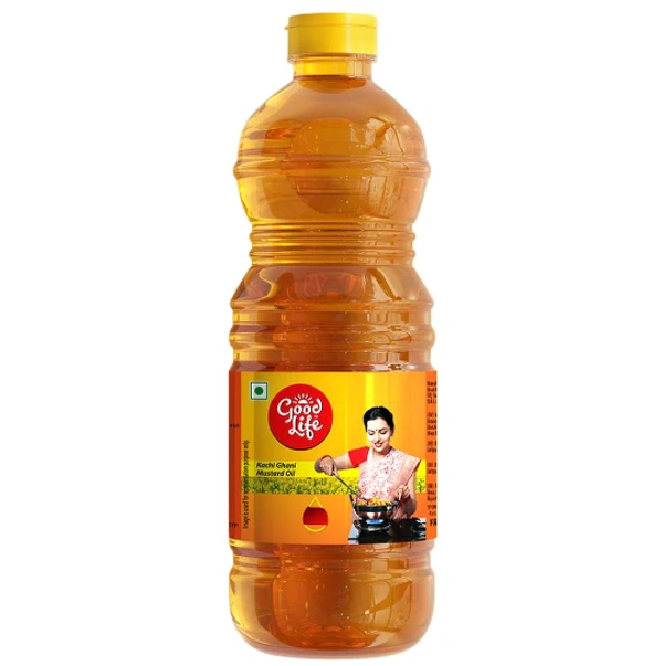 Good Life Kachi Ghani Mustard Oil 1 L (Bottle)