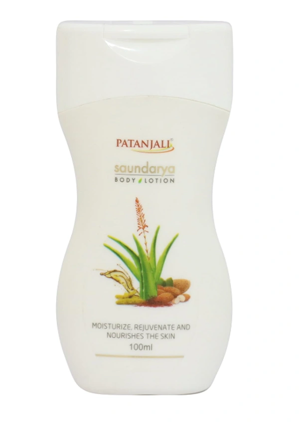 Patanjali Saundarya Body Lotion Bottle, 100ml