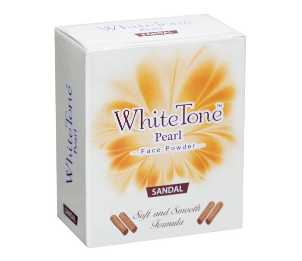 White Tone Pearl Face Powder with Sandal 30gms