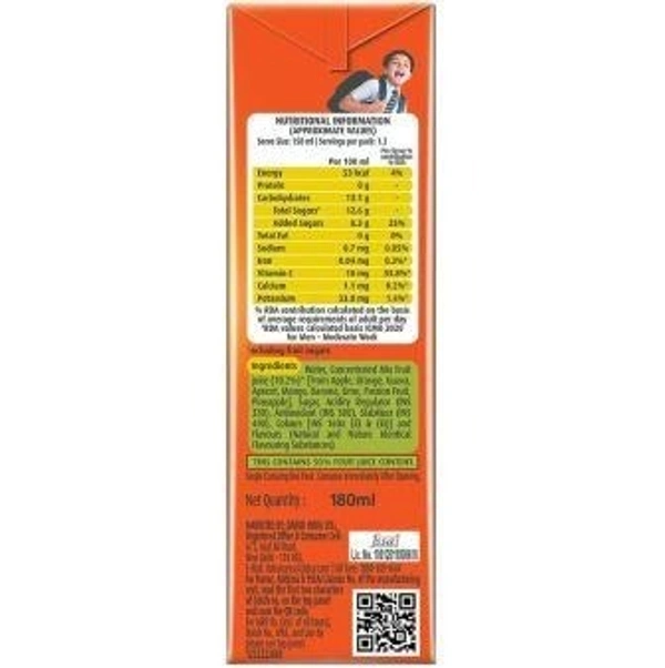 Real Fruit Power Mixed Fruit Juice 180 ml