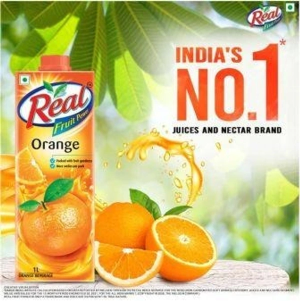 Real Fruit Power Orange Juice 180 ml