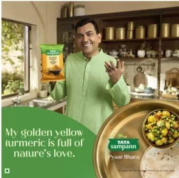 Tata Sampann Turmeric Powder With Natural Oils, Haldi Powder  (500 g)