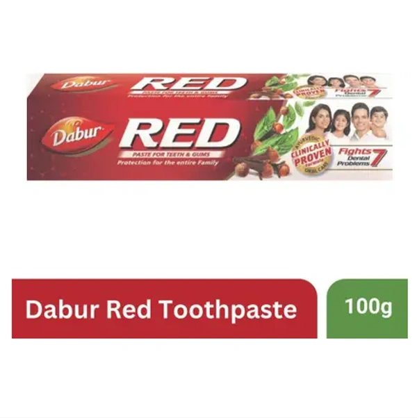 Dabur Red Paste |Treats Bad Breath |13 Herbs Toothpaste  (100 g)
