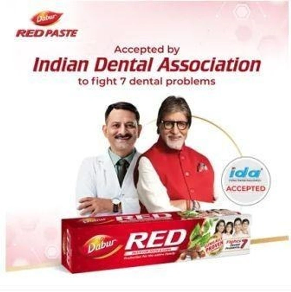 Dabur Red Paste |Treats Bad Breath |13 Herbs Toothpaste  (100 g)