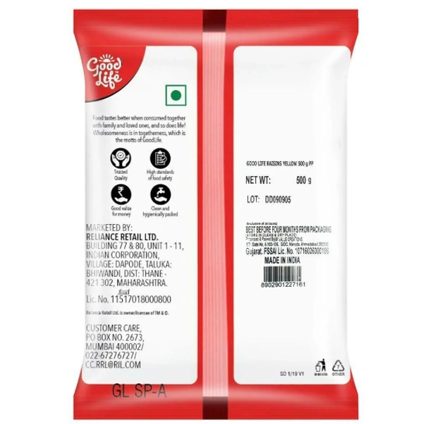 Good Life Yellow Kishmish 500 g