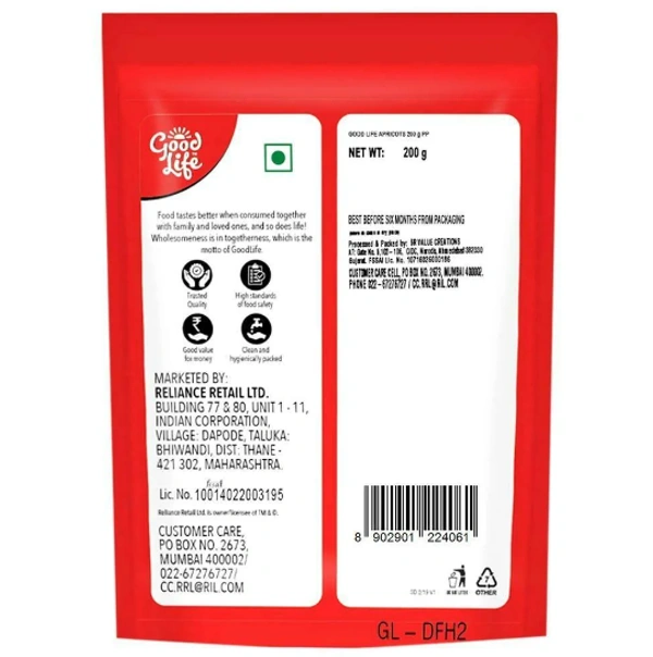 Good Life Apricots 200 g