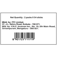 Mangaldeep Sandal Ziplock Puja Agarbatti 108 pcs