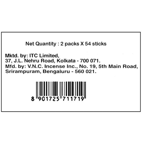 Mangaldeep Sandal Ziplock Puja Agarbatti 108 pcs
