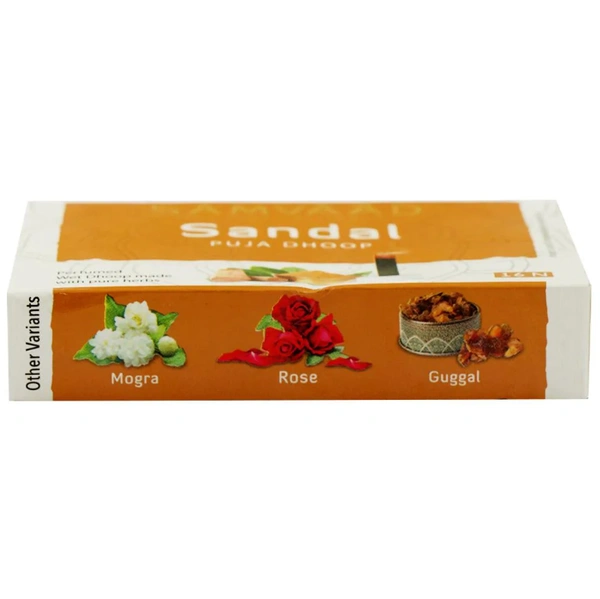 Samvaad Sandal Wet Dhoop Sticks 16 pcs
