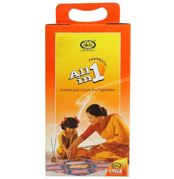 Cycle All In One Assorted Agarbatti 191 pcs