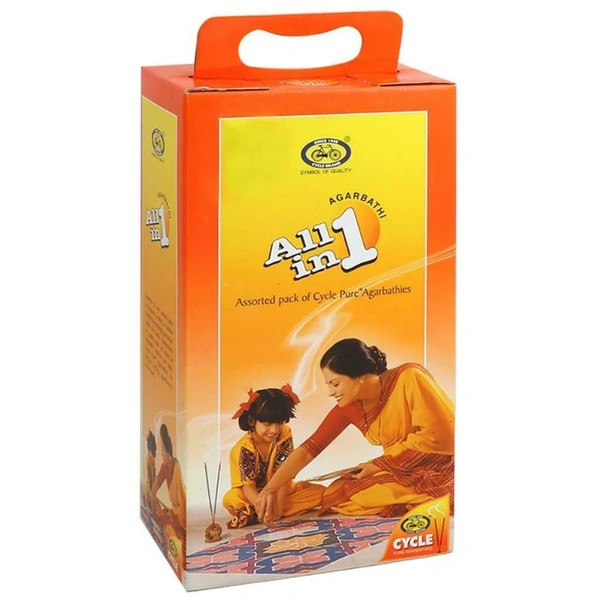 Cycle All In One Assorted Agarbatti 191 pcs