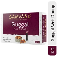 Samvaad Guggal Wet Puja Dhoop Sticks 16 pcs