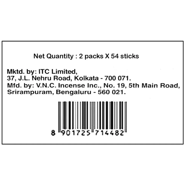 Mangaldeep Rose Ziplock Puja Agarbatti 108 pcs