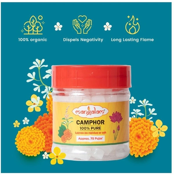 Mangalam Pure Camphor Jar 50 g