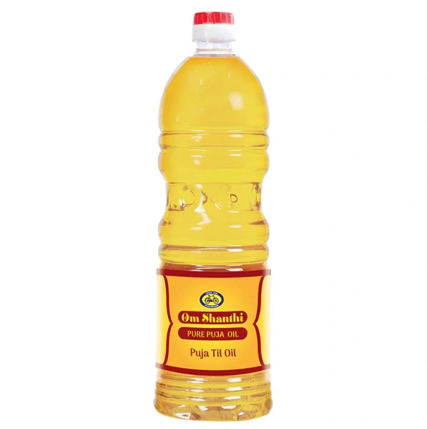 Cycle Om Shanthi Til Pure Pooja Oil 500 ml