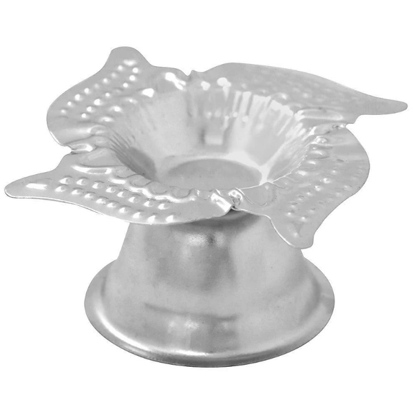 Shubhkart Nitya Steel Swastik Diya No 12