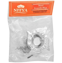 Shubhkart Nitya Steel Swastik Diya No 12