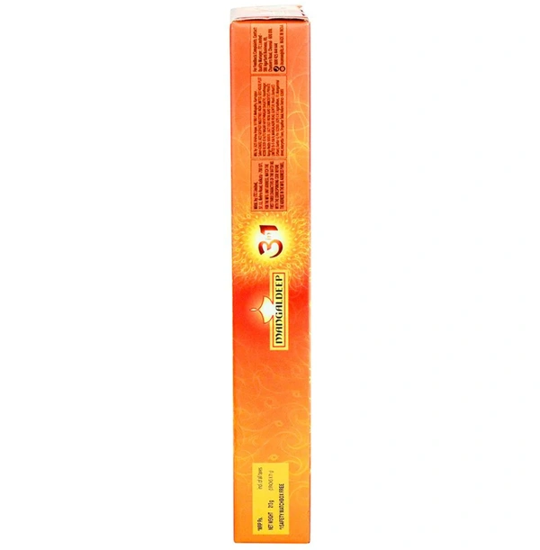 Mangaldeep 3 In 1 Premium Incense Stick With Free Matchbox 213 g