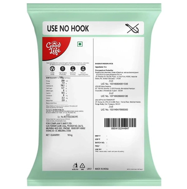 Good Life Mogra Basmati Rice 10 kg