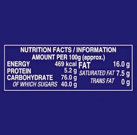 Parle Fab Bourbon Chocolate Cream Biscuits 150 g