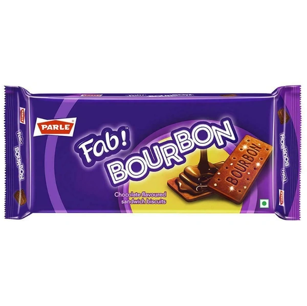 Parle Fab! Bourbon Chocolate Sandwich Biscuits 500 g