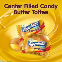 Alpenliebe Creamfills Center Filled Candy Butter Toffee 152 g (Pack of 40)
