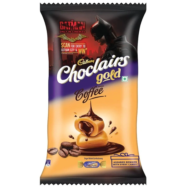 Cadbury Choclairs Gold Coffee 605 g (Pack of 110)