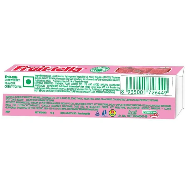 Fruit-tella Strawberry Toffee 45 g