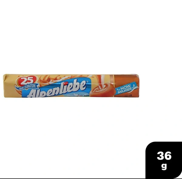 Alpenliebe Rich Milky Caramel Toffee 36 g