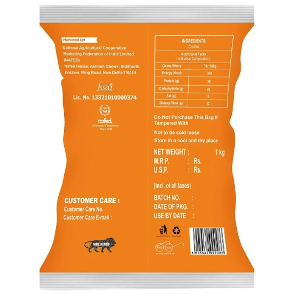 We Kart Chana Whole, 1 kg Pack
