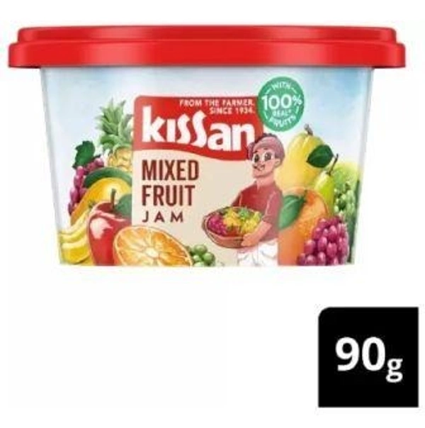 Kissan Jam Mix Fruit Tub 90 g (Mix phal ka jam)