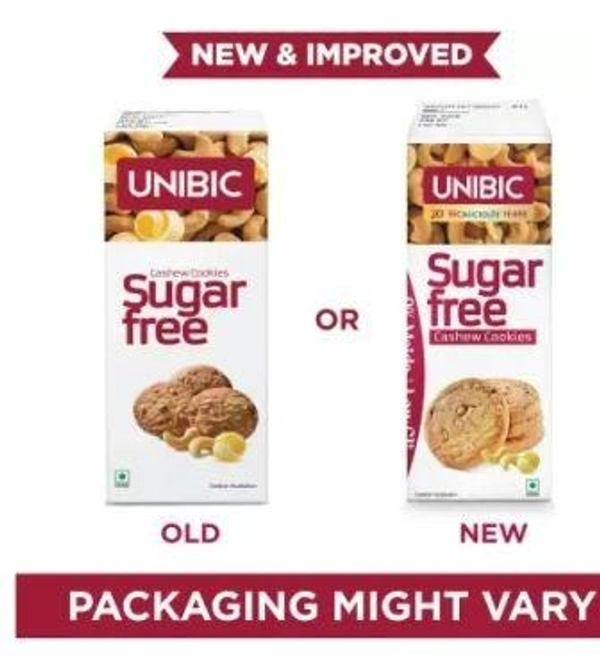 UNIBIC Sugar Free Cashew Cookies Biscuit (Cookie)  (67.5 g)