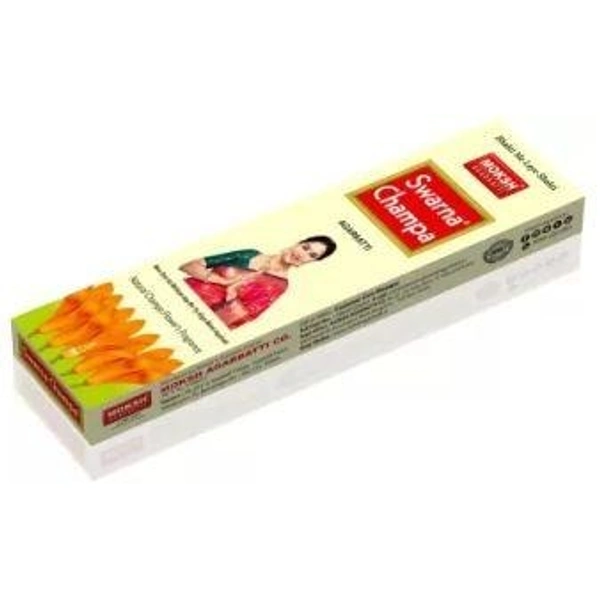 MOKSH Swarna Agarbatti Champa Flower's  (81, Set of 1)