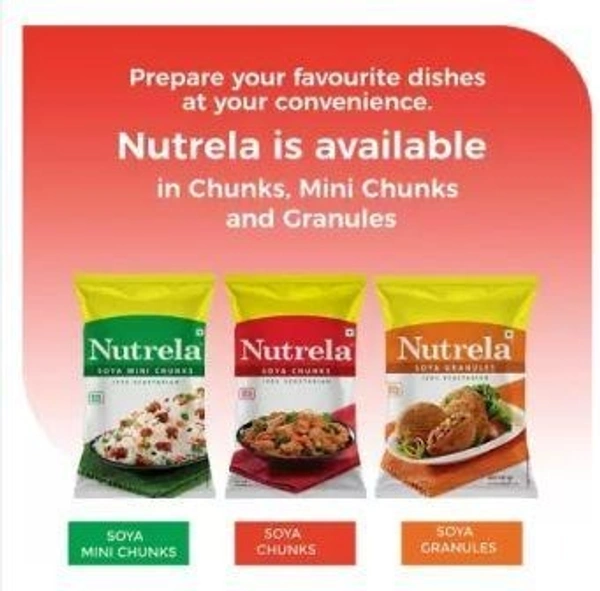 NUTRELA Soya Chunks  (1 kg)