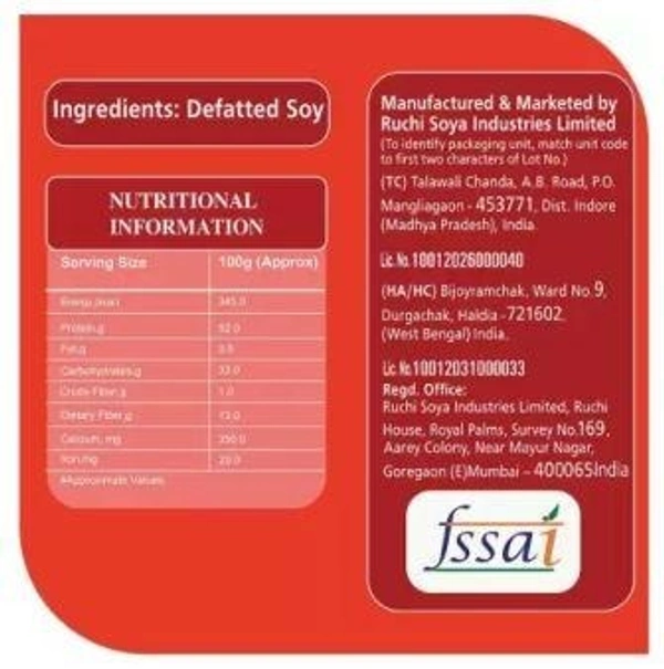 NUTRELA Soya Chunks  (1 kg)