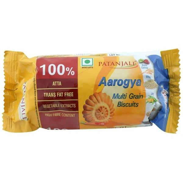 Patanjali Aarogya Multigrain Biscuits 75 g