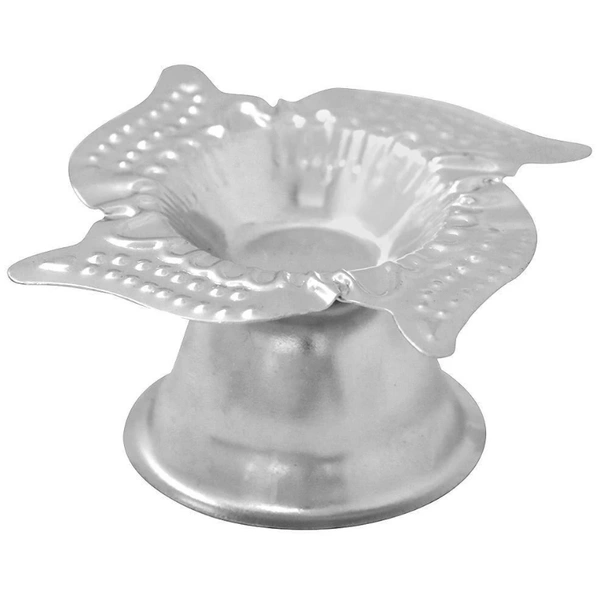 Shubhkart Nitya Steel Swastik Diya No 12