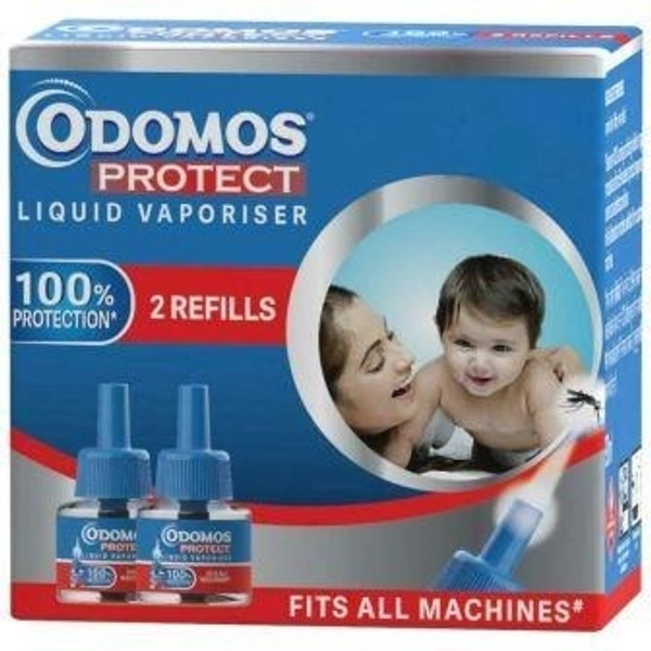 Odomos Protect Liquid Vaporiser Refill 45 ml (Pack of 2)