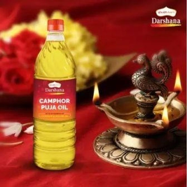 Shubhkart Darshana Camphor Puja Oil 900 ml