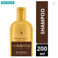 indulekha Bringha Shampoo Hairfall controll for Men & Women,Paraben Free  (200 ml)