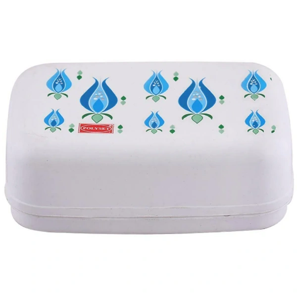 We Kart Polyset Flora Printed Plastic Soap Case