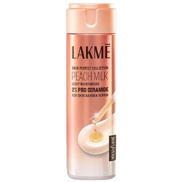 Lakme Skin Perfect Collection Peach Milk Light Moisturiser 200 ml