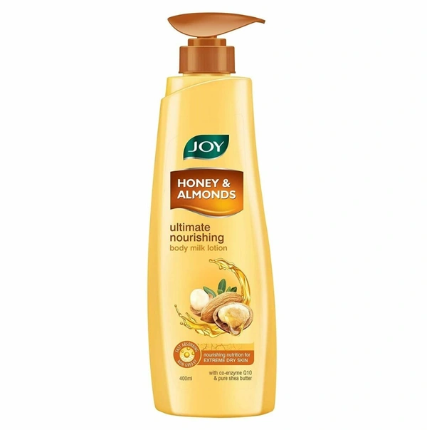 Joy Honey and Almonds Ultimate Nourishing Body Milk Lotion, 400ml