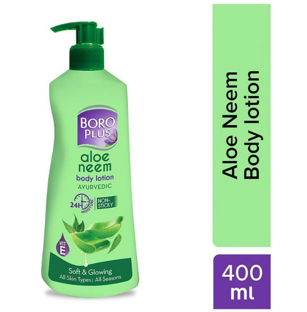 BoroPlus Aloe Neem Ayurvedic Body Lotion 400 ml