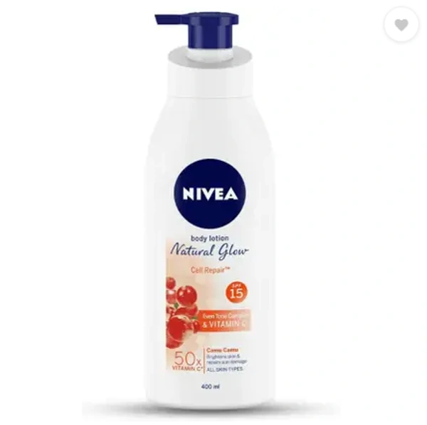 NIVEA Natural Glow Cell Repair Body Lotion 400 ml